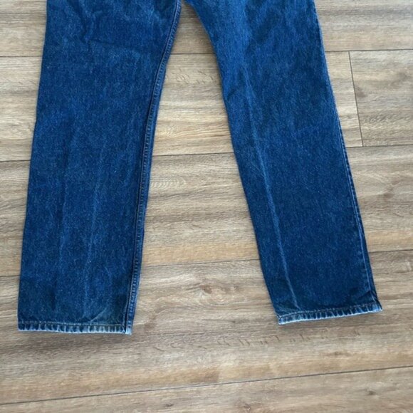 Vintage 80’s Levi’s 505 Men’s Denim Straight Jeans 36 Waist - Picture 11 of 16